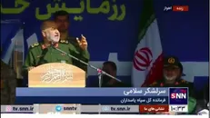 سرلشکر سلامی: شما بسیجیان کابوس دشمن هستید/ شما در هر سرزمینی راه را برای غلبه کفار بر مسلمانان بسته‌اید