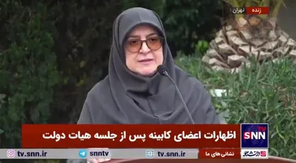 فاطمه مهاجرانی: تاکنون ۲۹ استاندار منصوب شد&zwnj;ه&zwnj;اند+فیلم