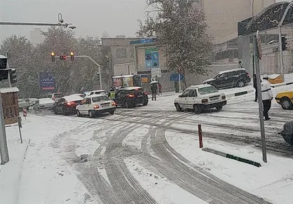 اخطاریه هواشناسی درباره بارش سنگین باران و برف