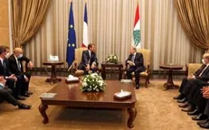 فرانسه لبنان را تهدید کرد / ماکرون: تغییری واقعی ایجاد نشود تحریم می‌کنم