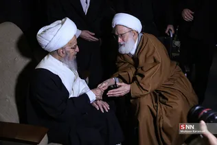 مراسم اربعین سرداران شهید حاج قاسم سلیمانی و ابومهدی المهندس در قم 