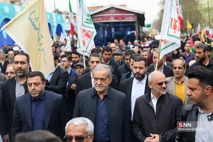 حضور شخصیت ها و مسئولین در راهپیمایی روز جهانی قدس