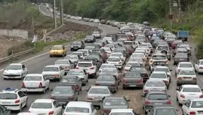 وضعیت ترافیک در جاده هراز و محور تهران - بومهن/ محور کندوان ۹ اسفند یکطرفه می&zwnj;شود