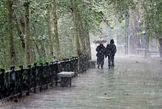 اوج بارندگی‌های تهران از ساعت ۱۶ الی ۲۰ امروز