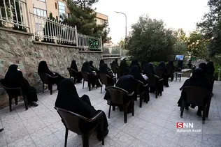 روضه خانگی در منزل دو شهید سانحه هواپیمای اوکراینی
