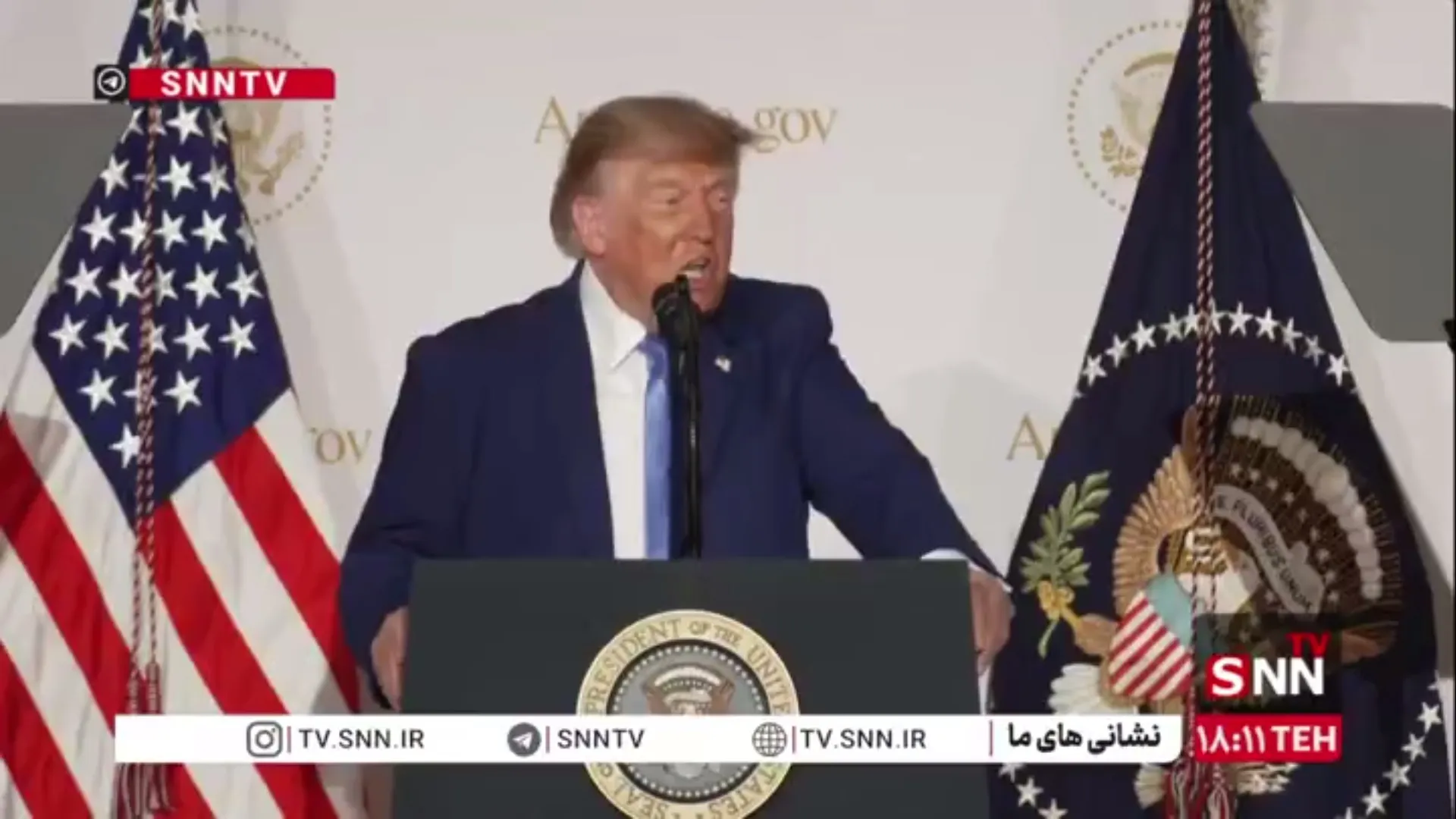گزافه گویی ترامپ جنایتکار: ایرانیان در همه عرصه ها در حال شکست خوردن هستند/ قیمت نفت مثل گذشته پایین خواهد آمد!