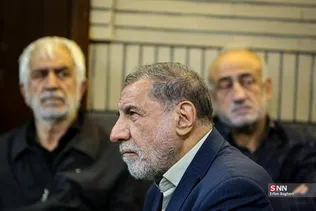 مراسم گرامیداشت شهید علی لاریجانی در مسجد بلال صدا و سیما