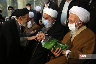 مراسم ترحیم آیت‌الله صافی گلپایگانی در قم