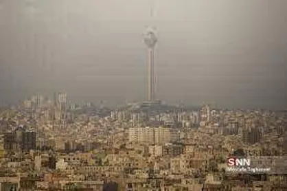 وضعیت هوای پایتخت نارنجی است