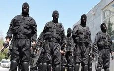 بازداشت تعدادی از اغتشاشگران توسط سربازان گمنام
