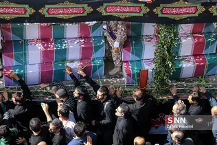 تشییع پیکر ۱۳۵ شهید گمنام دفاع مقدس