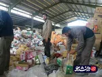 فعالیت جهادگران کردستانی در منطقه سیل زده پلدختر