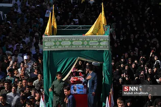 تشییع شهید مدافع حرم 