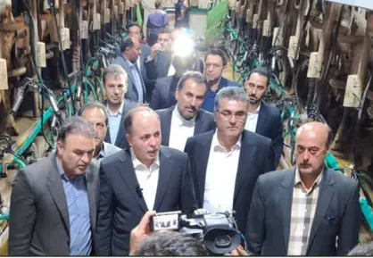 بازدید وزیر جهاد کشاورزی از کشت و صنعت مغان