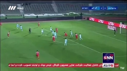 موقعیت خوب گلزنی برای پرسپولیس که مدافعان گل گهر مانع شدند