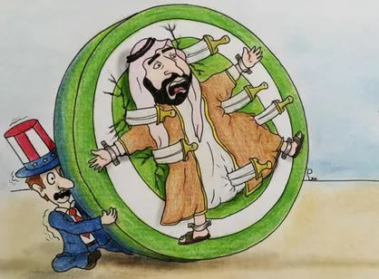 کاریکاتور / وضعیت ائتلاف سعودی در یمن