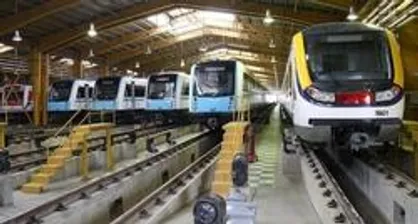 بهره برداری از ۴۱۳ دستگاه ناوگان جدید ریلی