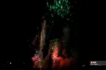 نور افشانی در شب سالگرد پیروزی انقلاب اسلامی