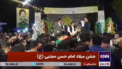 عشق تو برای دل من شیرینه/ ذکر یا حسن (ع) به جون و دل میشینه