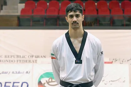 امیرمحمد اشرافی در جایگاه سوم ایستاد