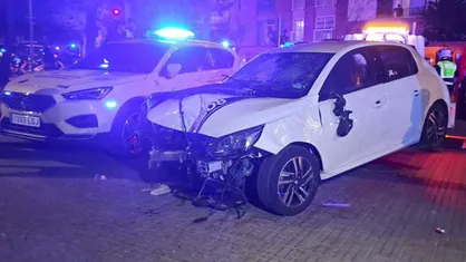 زیرگرفتن با خودرو دست&zwnj;کم ۱۶ هوادار اسپانیول را راهی بیمارستان کرد + فیلم