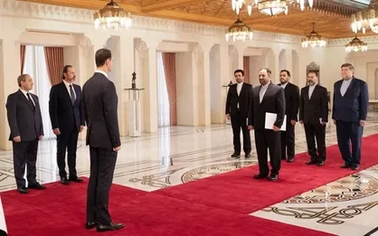سفیر جدید ایران در دمشق استوارنامه خود تسلیم بشار اسد کرد