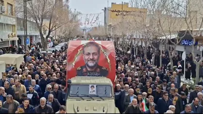 گزارش خبرنگار SNNTV از تشییع باشکوه پیکر سردار شهید سلیمانی در شهرکرد / فریاد انتقام در میان اشک و حماسه مردم بختیاری + فیلم