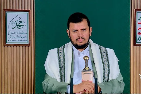 رهبر انصارالله یمن: ملت یمن هرگز بردگی آمریکا، اسرائیل، انگلیس و عربستان را نخواهد پذیرفت + فیلم