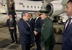 عراقچی دقایقی پیش وارد باکو شد + فیلم