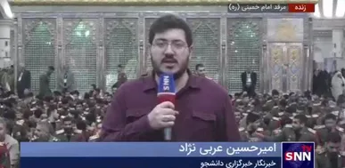 تجدیدمیثاق نمازگزاران جمعه با آرمان‌های بنیانگذار انقلاب در مرقد امام(ره)+ فیلم