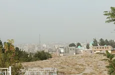 بجنورد زیر غبار و آلودگی + فیلم
