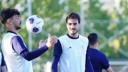 کسری طاهری: امیدوارم مقابل گامبیا گلزنی کنم تا مسافر جام جهانی شوم + فیلم