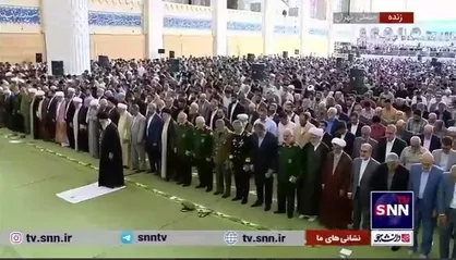 اقامه نماز عید فطر به امامت رهبر معظم انقلاب