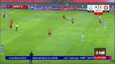 سوت پایان بازی دیدار تراکتور برابر گل گهر /تراکتور 1 - 0 گل گهر
