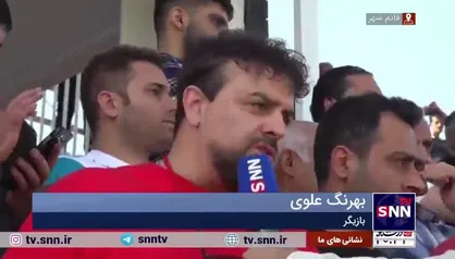 بهرنگ علوی، بازیگر سینما: خواهش دارم از مسئولین که یک ورزشگاه مجهز برای تیم پر تماشاگر پرسپولیس ساخته شود