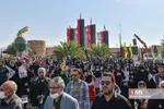 تشییع و خاکسپاری «شهید عبدالله اسکندری» در شیراز