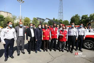 آیین افتتاح مرکز نیکوکاری سازمان آتش نشانی