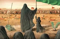 بزرگترین دیوارنگاره کشور عاشورایی شد + عکس