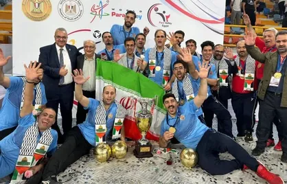 تیم والیبال نشسته مس شهربابک کرمان قهرمان جام باشگاه&zwnj;های جهان شد