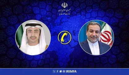 گفتگوی تلفنی وزرای خارجه ایران و امارات در خصوص تحولات منطقه