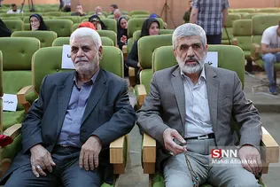 پدران شهید احمدی روشن و شهید جواد تیموری