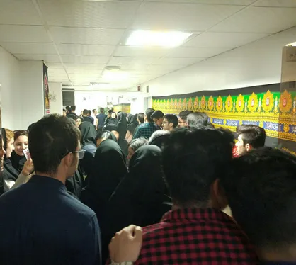 روز دوم تجمع دانشجویان دانشکده دندانپزشکی جندی شاپور اهواز مقابل ساختمان مرکزی دانشگاه + تصاویر