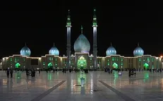 تشرف یک زن مسیحی به دین اسلام در جمکران +فیلم