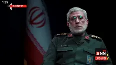 سردار قاآنی: در جریان شهادت شهید نصرالله از بمب های شیمیایی استفاده کردند / عملیات ۷ اکتبر باید همینطور مخفیانه انجام می‌شد + فیلم