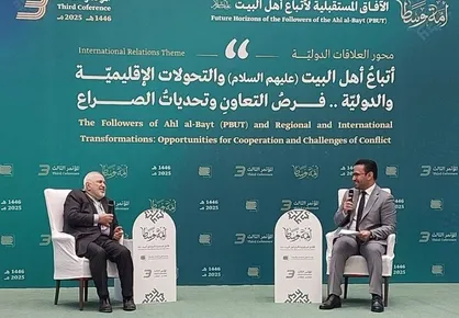 ظریف در پنل &laquo;پیروان اهل بیت (ع) و تحولات بین&zwnj;المللی؛ فرصت&zwnj;های همکاری و چالش&zwnj;ها&raquo; شرکت کرد