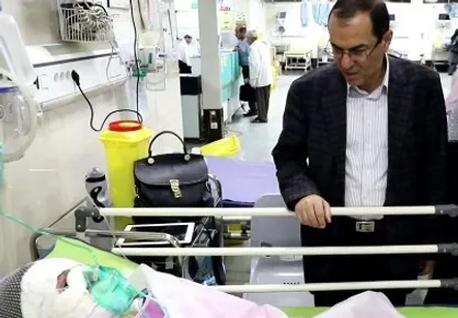 آزمایشگاه دانشگاه علوم پزشکی قزوین آتش گرفت/ سوختگی شدید یکی از دانشجویان