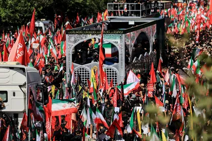 مراسم تشییع پیکر رهبر شهید انقلاب در تهران (۳)