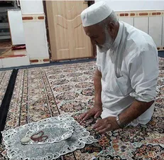 آرزوی حاج کاکو برای رفتن به کربلا محقق شد/ روایتی از دیدار بسیج دانشجویی دانشگاه لرستان با جانباز دفاع مقدس