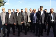 علیرضا زاکانی شهردار تهران وارد گیلان شد