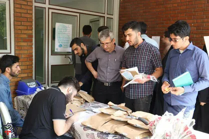 استقبال بسیج دانشجویی دانشگاه علامه طباطبائی از دانشجویان نو ورودی این دانشگاه+ تصاویر